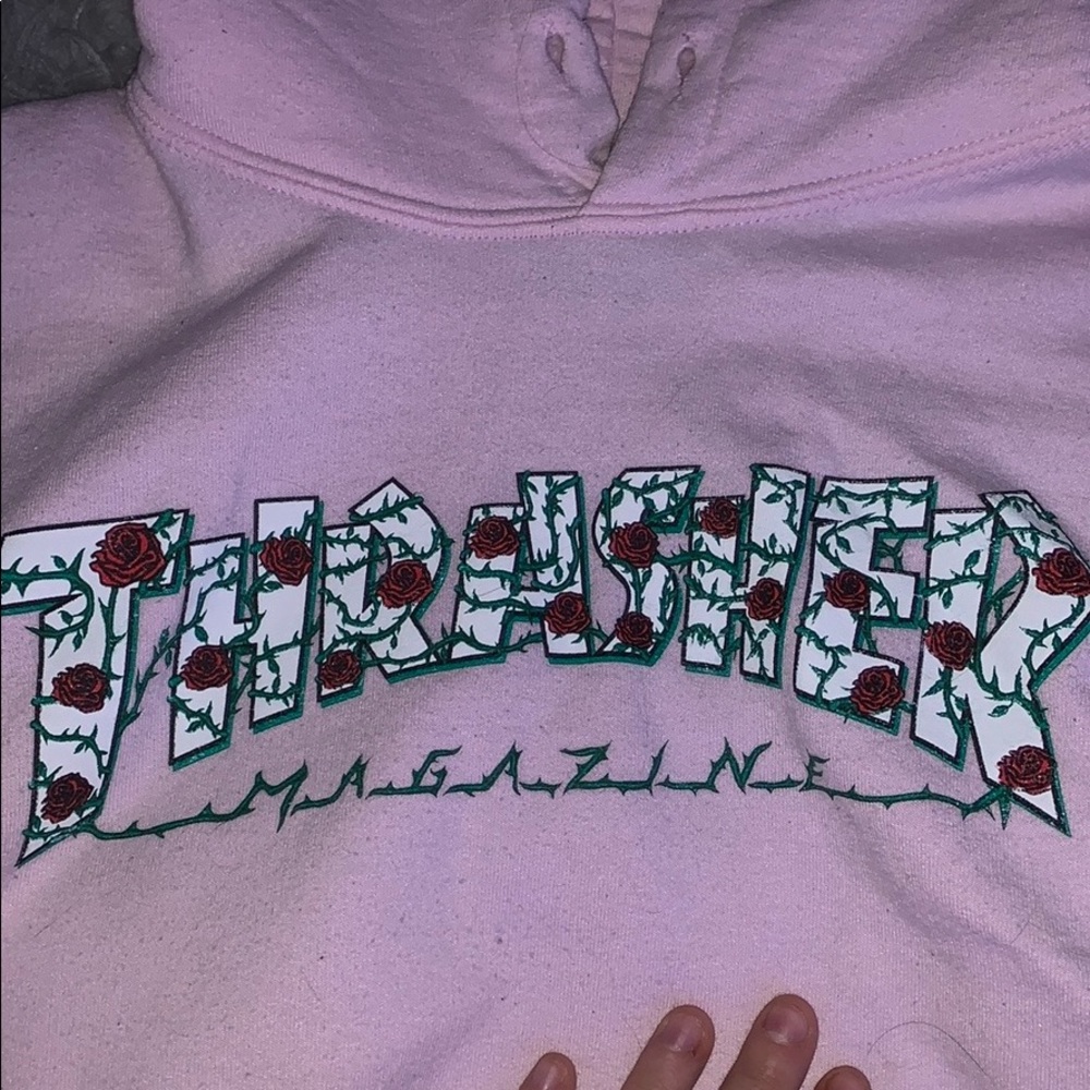 thrasher hoodie!